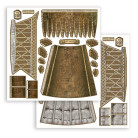 STAMPERIA POP UP KIT 3D CARD - SBPOP13