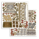 STAMPERIA POP UP KIT 3D CARD - SBPOP13