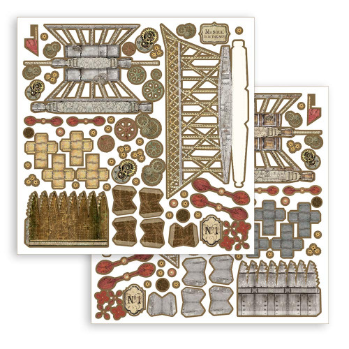 STAMPERIA POP UP KIT 3D CARD - SBPOP13