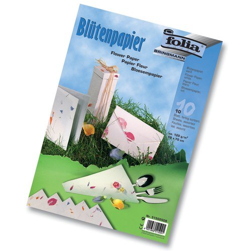FOLIA РЪЧНА ХАРТИЯ 23/33 120 ГР. БЯЛА