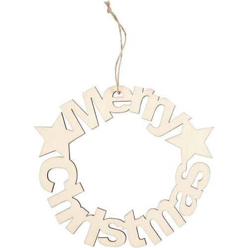CREATIV КОЛЕДНА ДЕКОРАЦИЯ MERRY CHRISTMAS 22СМ - 56922