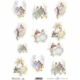 ITD COLLECTION ДЕКУПАЖНА ОРИЗОВА ХАРТИЯ А4 - R0660