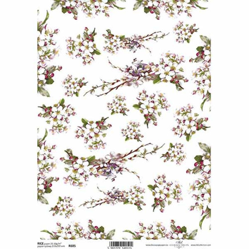 ITD COLLECTION DECOUPAGE RICE PAPER A4 - R0685