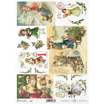 ITD COLLECTION ДЕКУПАЖНА ОРИЗОВА ХАРТИЯ А4 - R0780