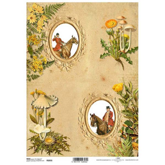 ITD COLLECTION ДЕКУПАЖНА ОРИЗОВА ХАРТИЯ А4 - R1035