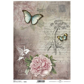 ITD COLLECTION ДЕКУПАЖНА ОРИЗОВА ХАРТИЯ А4 - R1065
