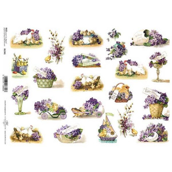 ITD COLLECTION ДЕКУПАЖНА ОРИЗОВА ХАРТИЯ А4 - R1341