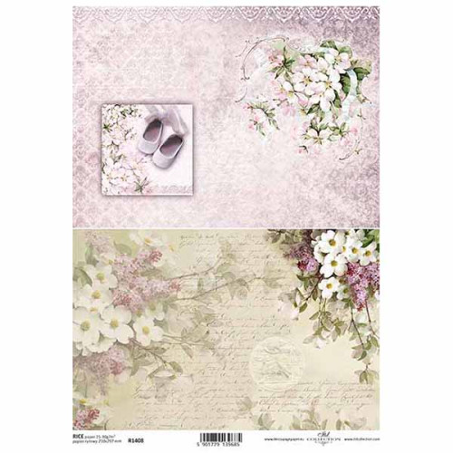 ITD COLLECTION ДЕКУПАЖНА ОРИЗОВА ХАРТИЯ А4 - R1408