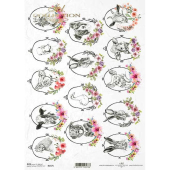 ITD COLLECTION ДЕКУПАЖНА ОРИЗОВА ХАРТИЯ А4 - R1575