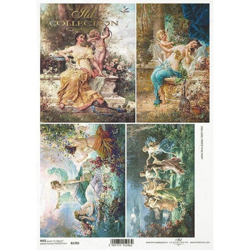 ITD COLLECTION ДЕКУПАЖНА ОРИЗОВА ХАРТИЯ А4 - R1705