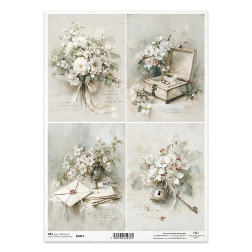 ITD COLLECTION ДЕКУПАЖНА ОРИЗОВА ХАРТИЯ А4 - R2843