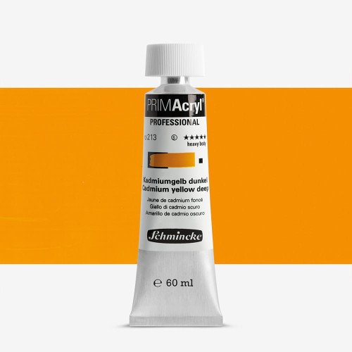 SCHMINCKE АКРИЛНА БОЯ 60 МЛ PRIMACRYL CADMIUM YELLOW DEEP