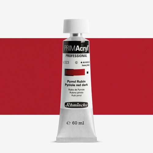 SCHMINCKE АКРИЛНА БОЯ 60 МЛ PRIMACRYL PYRROLE RED DARK