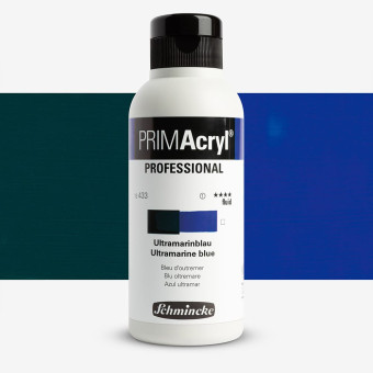 SCHMINCKE АКРИЛНА БОЯ 250 МЛ PRIMACRYL ULTRAMARIN BLUE FLUID