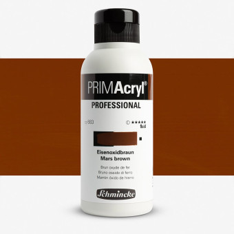 SCHMINCKE АКРИЛНА БОЯ 250 МЛ PRIMACRYL MARS BROWN FLUID