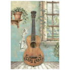 STAMPERIA SYMPHONY DECOUPAGE PAPER 8PCS A6 DFSA6X07