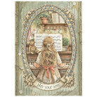 STAMPERIA SYMPHONY DECOUPAGE PAPER 8PCS A6 DFSA6X07