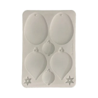 STAMPERIA CLASSIC CHRISTMAS SILICONE MOLD KACMA613