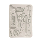 STAMPERIA SYMPHONY SILICONE MOLD KACMA615