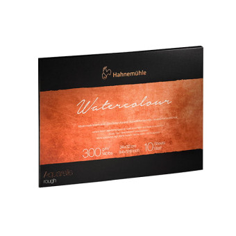 HAHNEMUHLE СКИЦНИК AQUARELLE ROUGH 300ГР 24/32СМ, 10Л