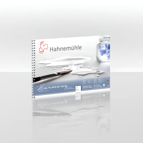 HAHNEMUHLE SKETCHBOOK HARMONY 29.7/42 CM, 300 G, 12 SHEETS.