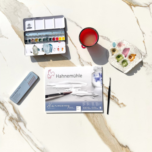 HAHNEMUHLE СКИЦНИК HARMONY 29,7/42 СМ, 300 ГР, 12 Л.