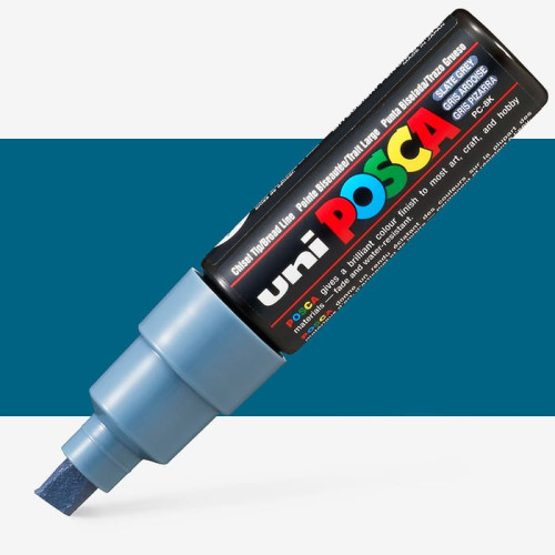 POSCA ACRYLIC MARKER PC-8K, 8 MM - SLATE GREY