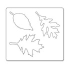 SIZZIX BIGZ ЩАНЦИ ЗА ИЗРЯЗВАНЕ - TATTERED LEAVES