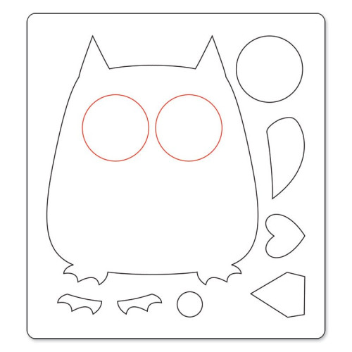 SIZZIX BIGZ ЩАНЦИ ЗА ИЗРЯЗВАНЕ - OWL #2