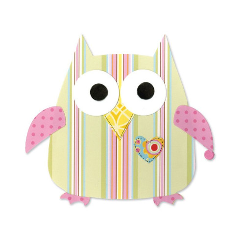 SIZZIX BIGZ ЩАНЦИ ЗА ИЗРЯЗВАНЕ - OWL #2
