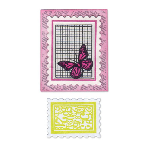 SIZZIX FRAMELITS ЩАНЦИ ЗА ИЗРЯЗВАНЕ - POSTAGE STAMPS