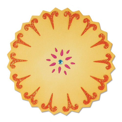 SIZZIX SIZZLITS ЩАНЦИ ЗА ИЗРЯЗВАНЕ - FLOWER SUNFLOWER