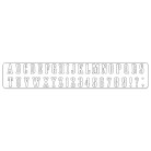SIZZIX SIZZLITS DIE CUTTING DIES - WANTED ALPHABET