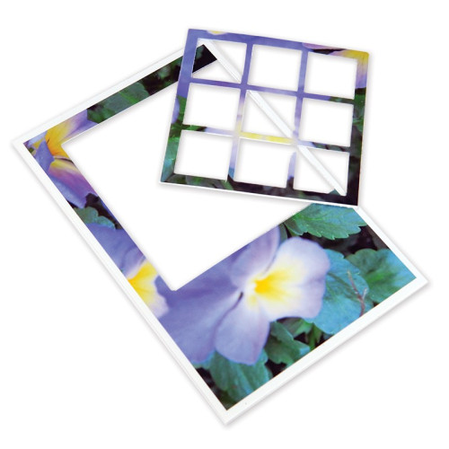 SIZZIX THINLITS ЩАНЦИ ЗА ИЗРЯЗВАНЕ - GRID WORKS 7/8 "