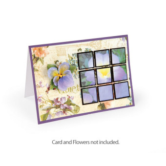 SIZZIX THINLITS ЩАНЦИ ЗА ИЗРЯЗВАНЕ - GRID WORKS 7/8 "