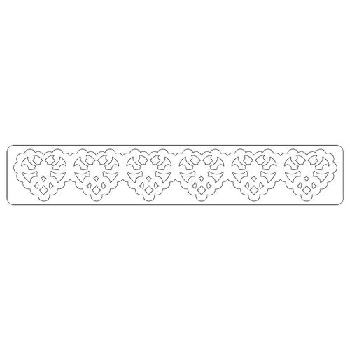 SIZZIX STRIP DIES FOR CUTTING - DECORATIVE HEARTS #2