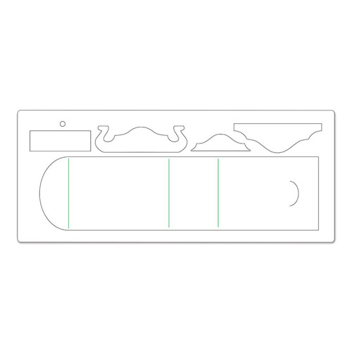 SIZZIX BIGZ XL ЩАНЦИ ЗА ИЗРЯЗВАНЕ - TREAT BAG COVER, ARMOIRE