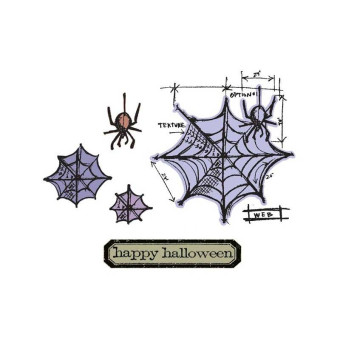 SIZZIX FRAMELITS ЩАНЦИ ЗА ИЗРЯЗВАНЕ - COBWEB BLUEPRINT