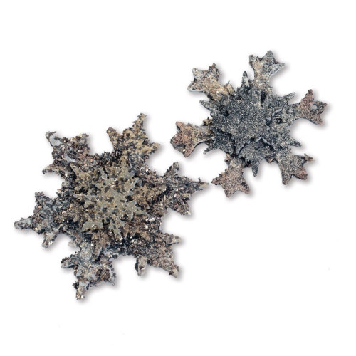 SIZZIX BIGZ ЩАНЦИ ЗА ИЗРЯЗВАНЕ - STACKED SNOWFLAKES
