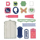 SIZZIX THINLITS DIES FOR CUTTING - FANCY BASE