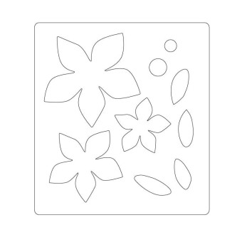 SIZZIX BIGZ ЩАНЦИ ЗА ИЗРЯЗВАНЕ - AFRICAN FLORALS