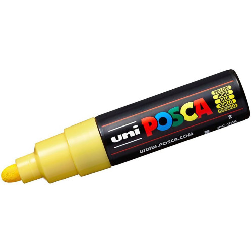 POSCA АКРИЛЕН МАРКЕР PC-7M - YELLOW