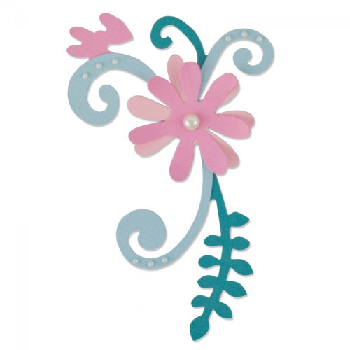 SIZZIX BIGZ DIE CUTTING DIES - GARDEN BLOOM