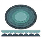 SIZZIX THINLITS ЩАНЦИ ЗА ИЗРЯЗВАНЕ - STITCHED OVALS