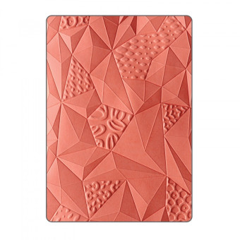 SIZZIX ПАПКИ ЗА РЕЛЕФ 3D - JUMBLED TRIANGLES