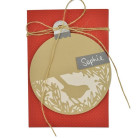SIZZIX THINLITS ЩАНЦИ ЗА ИЗРЯЗВАНЕ - FESTIVE BIRD
