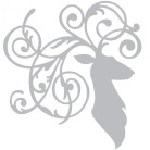 SIZZIX THINLITS DIES FOR CUTTING - ELEGANT DEER