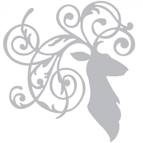SIZZIX THINLITS DIES FOR CUTTING - ELEGANT DEER
