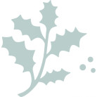SIZZIX BIGZ DIE CUTTING DIES - HOLLY