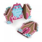 SIZZIX THINLITS DIES - CARD, GINGERBREAD FOLD